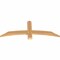 Ekena Millwork Bellingham Timber Gable Bracket, Western Red Cedar, 48"W x 18"H x 1 1/2"D x 3 1/2"F, 9/12 Pitch GBW048X18X0204BEL00SWR - alternate 2